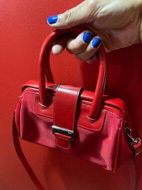 So cute! Little red handbag